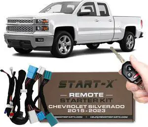 Plug N Play Remote Starter Kit for Chevy Silverado & Sierra 1500/2500/3500 2015-2023 / Key Start