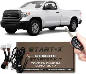 Complete Plug N Play Remote Starter kit for Tundra 2010-2017 || Zero Wire Splicing!