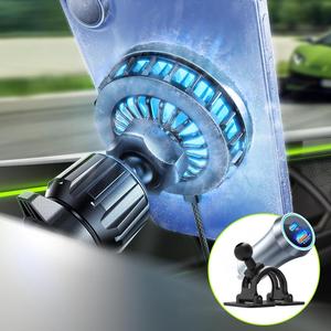 Qi2 MagSafe Car Mount Charger 15W Wireless Car Charger Phone Holder, iPhone Cooing Magnetic Charger Mount Cell Phone Holders for your Car, Car Accessories for iPhone 16 15 14 13 Pro Max Plus