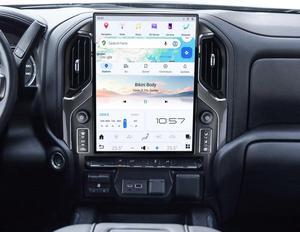 15.6 Inch Touch Screen Android Car Radio for GMC Sierra Chevrolet Silverado 2019 2020 2021 2022 2023 Android Head Unit Wirless Carplay GPS Navigation Screen Upgrade Multimedia Player Android Auto