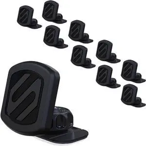 MAGDM-10PKFLT MagicMount Universal Magnetic Mount Holder for Mobile Devices, Black (Pack of 10)
