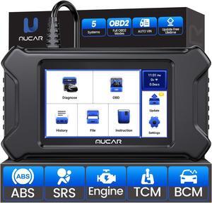 CS5 OBD2 Scanner, Car Scanner Diagnostic Tool for 5 System (ABS/SRS/BCM/Engine/Transmission), ABS Code Reader, SRS Scan Tool, 5" HD Touchscreen, Auto VIN, Lifetime Free Update