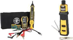 VDV500-920 Wire Tr Tone Generator and Probe Set with RJ45 Port & VDV427-300 Impact Punchdown Tool with 66/110 Blade, Reliable CAT Cable Connections