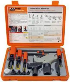 NES1025 Universal External/Internal Thread Repair Kit NES1A, 2, 21, 22, 23, 24, 6-Piece , Orange