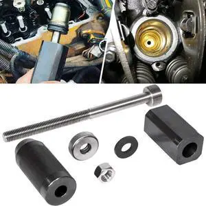 9U-6891 Injector Sleeve Cup Remover&Installer Set for CAT Caterpillar 3406E C10 C12 C15 C16 C-18 Engine Heavy Duty Steel (6 PCS)