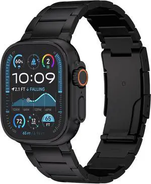 Ultra 2 Titanium Band 49mm Compatible with Watch Ultra 2 & Ultra 1 Metal Band - Titanium Metal Bracelet