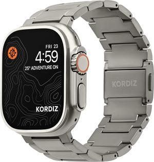 Watch Band T01 Pro (Max) - Fits Watch ULTRA & ULTRA 2 (49mm) - Adjustable Titanium Watch Band with Magnetic Clasp and DLC Scratch Resistant - Premium Color Matching Band with Comfortable grip