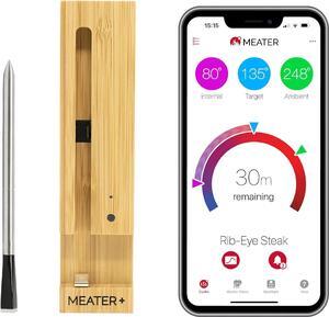 Smart Bluetooth Wireless Meat Thermometer Digital | BBQ, Grill, Oven, Smoker, Air Fryer, Deep Fryer, Kitchen | Perfect for Steak, Chicken, Turkey, and More | 50+ Recipes in App