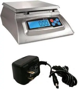 KD-8000 Digital Food Scale, Stainless Steel, Silver