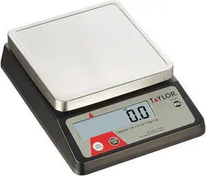 TE10FT 11-Pound Commercial Digital Portion Control Scale, 11 lb (5 kg) in 0.1 oz (1 g) Food and Cooking Scale, Tare and Hold Function, NSF, Stainless Steel Platform