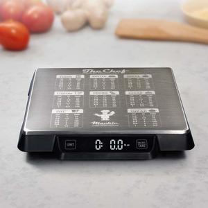 Heavy Duty Digital Kitchen/Food Scale  33lb Capacity, 1g Accuracy, Perfect for Baking, Cooking & Meal Prep! Easy-to-Read with Large Containers. Bonus: Built in Baking Conversions! Restaurant Grade!