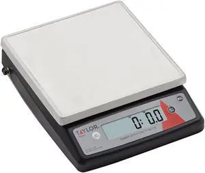 TE22FT 22-Pound Digital Portion Control Scale, Food Scale for Precise Weight Measuring and Portion Control, Tare and Hold Function, NSF, Stainless Steel Platform