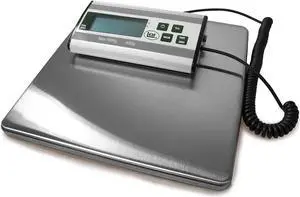 Products 330 lb. Stainless Steel Digital Scale, Silver