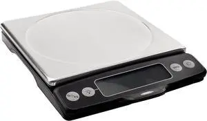Good Grips 11 Pound Food Scale with Pull-Out Display, Stainless Steel