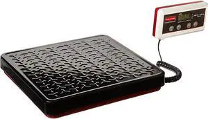 Commercial Products Digital Receiving Scale, 400-Pound Capacity, Heavy-Duty Non-Skid Shipping and Postal Scale, Food Scale for Kitchen/Restaurant