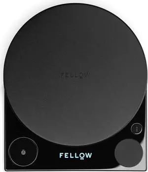 Tally Pro Studio Digital Coffee Scale - Precision Scale with Glass Top - Digital Kitchen Scale for Coffee & Small Goods up to 5 lbs - Measures in g, oz, lbs, & mm - Matte Black