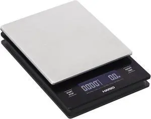 V60 Drip Coffee Scale and Timer Pour Over Scale Stainless Steel
