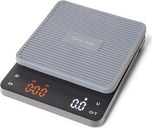 Table Digital Coffee Scale, Black