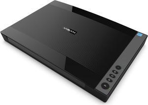3120 A3 Flatbed Scanner, 1200 DPI, CIS Sensor, Scan 12" x 17" in 8 sec, Frameless, Auto-Scan, Document & Photo & Book Scanner, Design for Library, School and Soho. Supports Windows & Mac