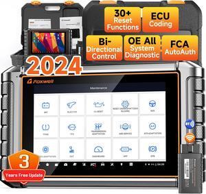 NT909 Bidirectional OBD2 Scanner, Car Diagnostic Tool, Active Test for All System, ECU Coding, 30+ Resets, FCA Autoauth, VAG Guide, CAN-FD & DOIP, 3-Year Free Upgrade