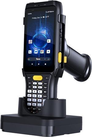 Android Barcode Scanner: 37 Keys Zebra SE4750MR Scan-Range 13FT Qualcomm CPU 6700mAh with Hot-swap Android 11 1D 2D QR Handheld PDA Charging Cradle Pistol Grip 4G BT 5.0 Wi-Fi GPS P161