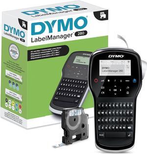 Label Maker, LabelManager 280 Rechargeable Portable Label Maker, Easy-to-Use, One-Touch Smart Keys, QWERTY Keyboard, PC and Mac Connectivity, For Home & Office Organization