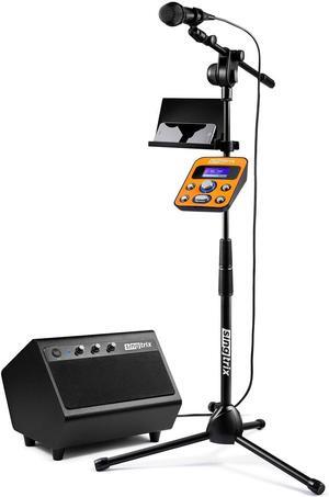 Portable Karaoke Machine On Shark Tank, Kids & Adults, All-In-One Karaoke System, 350+Voice Effects & Autotuning, PA Speaker, Party Bundle, Karaoke Microphone, Use Free YouTube Karaoke Songs