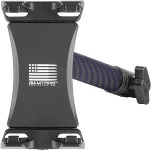 Mounting Solutions Universal Tablet Mount for Truck Compatible with  iPad &  Tablets - 20mm Integrated Ball with 7cm Matte Carbon Fiber + Kevlar Mounting Arm