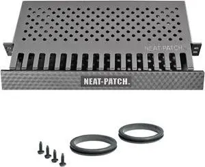 Patch Mini 1U Low Profile Cable Management Unit (10 Pack)