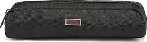 Electronic Cord Pouch - Travel Tech Pouch Organizer for Cord, Cable, Charger & Accessories - Zip Entry - Black
