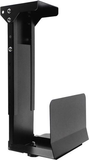 Heavy Duty Computer Wall Mount PC Case - Upgraded, Also Great for PC Mount Under Desk - Height Adjustable from 11" to 21", Width Adjustable from 5.5" to 9.8"Computer Mount Under Desk Mount PC Tower