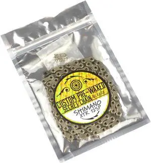 Ultrasonic Cleaned and Waxed Genuine Shimano 12 Speed Chain (XTR - DURA ACE CN-M9100) - Bike Chain, Wattage Saving Bicycle Chain with Super Secret Wax, Chain Un-Cut 116L | Clean Finish