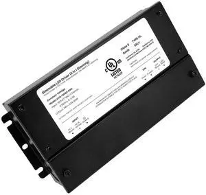 24V 60W Dimmable LED Driver  Smooth Flicker Free Dimming  TRIAC, 0-10V, Phase Cut, & 10V PWM  Compatible with Lutron and Leviton Dimmer Switches, UL Listed, Class 2, 100-277V AC  2.5A DC