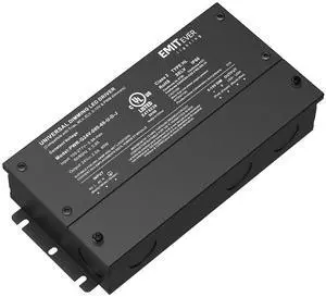 60W Dimmable LED Driver, 24V Triac Dimmable Power Supply, AC to DC Transformer for LED Light, Compatible with Lutron and Leviton Dimmer, Waterproof IP67 and UL Listed, Class 2