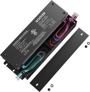100W Dimmable LED Driver, 12V Triac Dimmable Power Supply, AC to DC Transformer for LED Light, Compatible with Lutron and Leviton Dimmer, Waterproof IP67 and UL Listed