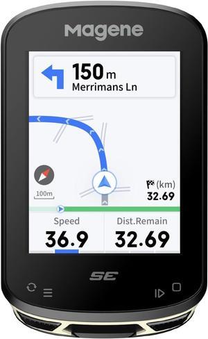 C506SE Wireless GPS Bike Computer - 2.4" Color Screen, Route Navigation, Bluetooth & WiFi, Fast 5s Positioning, Supports 9 Cycling Devices