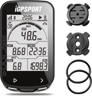 Bike Computer Wireless GPS, Bike Speedometer with 2.6" Screen Auto Backlight, 40H Battery Life,Bluetooth ANT Cycling GPS Computer for Road Bike MTB