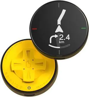 Bike GPS Computer - Velo 2 | Wireless Global Navigation Map | Weatherproof & 11+ Hours Battery Life | USB Charging | Sat Nav for Cycling with a Strap Mount Included | Glove Friendly