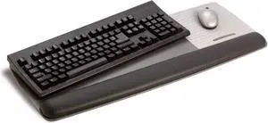 Gel Wrist Rest for Keyboard and Mouse with Tilt-Adjustable Platform, Precise Mouse Pad, 25.5 in x 10.6 in, Black (WR422LE)