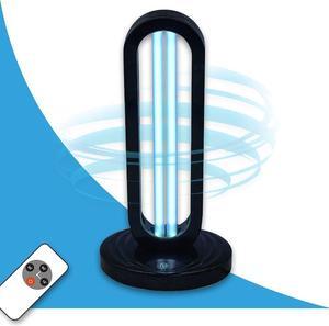 UV Light Sanitizer & Ultraviolet Lamp w/Remote Control (Portable UV-C Cleaner for Home, Baby Room, Office | 38W UVC Disinfection Bulb | Kill Germs, Bacteria, Virus | USA)