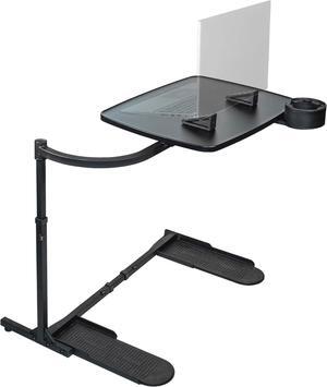 Stander Wonder Tray, Adjustable Swivel TV Tray Table, Extra Large Laptop Desk, Couch Desk, Side Tables & Gaming Desk, Portable Tray for Eating on Couches, Chairs, Recliners, XL Black