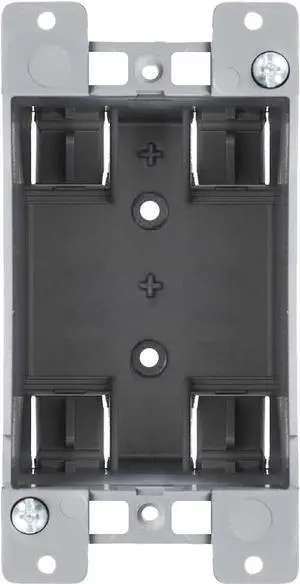 Hardware 1-Gang PVC Old Work Electrical Outlet Box (48-Pack) | 14 cu. in. Plastic Junction Box for Switches, GFCI, or Duplex Receptacle Outlet | Old Work Electrical Box for Home Improvement