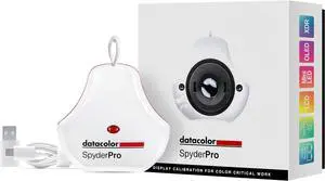 Version Datacolor SpyderPro Monitor Calibration Tool: Ensures Accurate Color When Viewing and Editing Photos & Videos