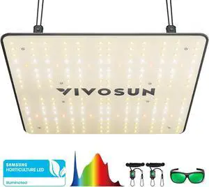 VS1000 LED Grow Light with  LM301 Diodes & Sosen Driver Dimmable Lights Sunlike Full Spectrum for Indoor Plants Seedling Veg and Bloom Lamps for 2x2/3x3 Tent