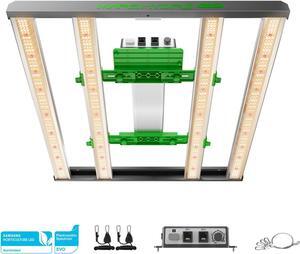 Mars Hydro 2 in 1 Design FC3000 EVO 300W,  LM301H EVO LED Grow Light 3x3 ft Coverage, Commercial Full Spectrum Daisy Chain Dimmable Bar Style Grow Lamp for Indoor Plants