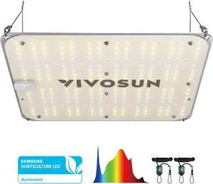 VS1000E LED Grow Light with  Diodes, Sunlike Full Spectrum Plant Light for Indoor Plants Seedling Veg and Bloom in 2x2/3x3 Grow Tents Greenhouses