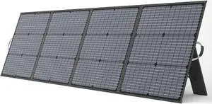 Portable Solar Panel 220W 40V Monocrystalline Foldable Solar Panel Power Backup, IP67 Waterproof & Durable Solar Charger Solar Panel Kit for Powerstation RV Camping Off Grid Fishing