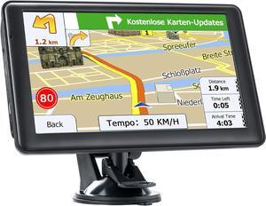 OHREX GPS Navigator for Car, with 7 inch Touch Screen, Truck GPS Commercial Drivers, Semi Trucker GPS Navigation System, 2024 Maps Lifetime Free Updates, Spoken Driver Alerts