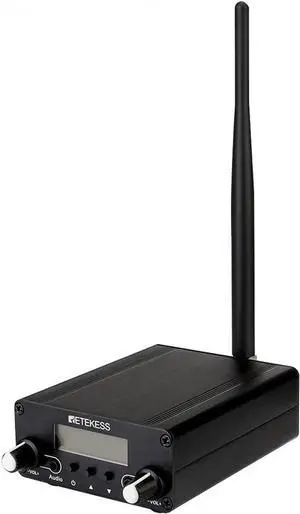 TR508 FM Transmitter for Church,FM Broadcast Transmitter,Long Range FM Radio Stereo Station with 3.5mm Mic Audio Jack for Drive in Movie,Parking Lot,Home,Library,Fcc Certified