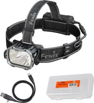 HP35R 4000 Lumen USB-C Rechargeable Headlamp, with Spotlight, Floodlight and red Light for Search and Rescue, Outdoor use, Emergencies, and More
